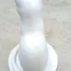 Modern sitting cat